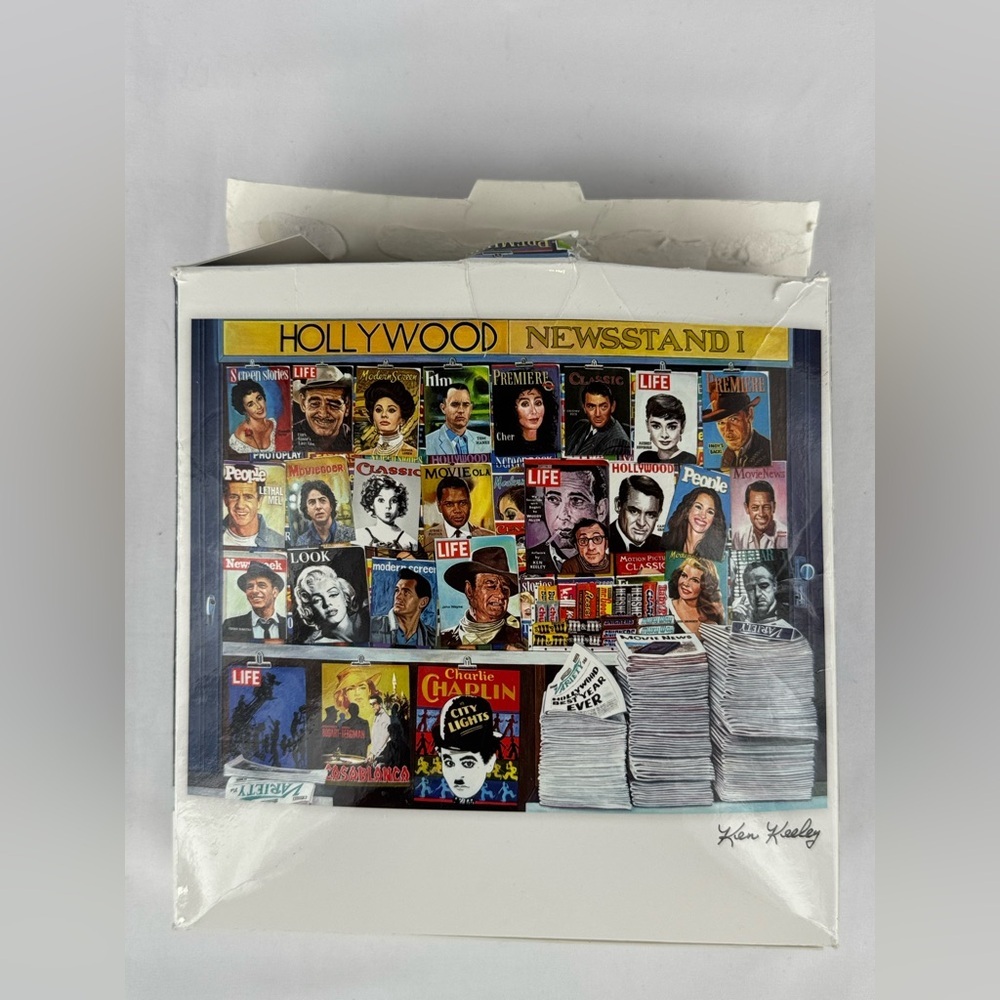 Ken Keeley “Hollywood Newstand” 1000 Piece Puzzle - Picture 2 of 4